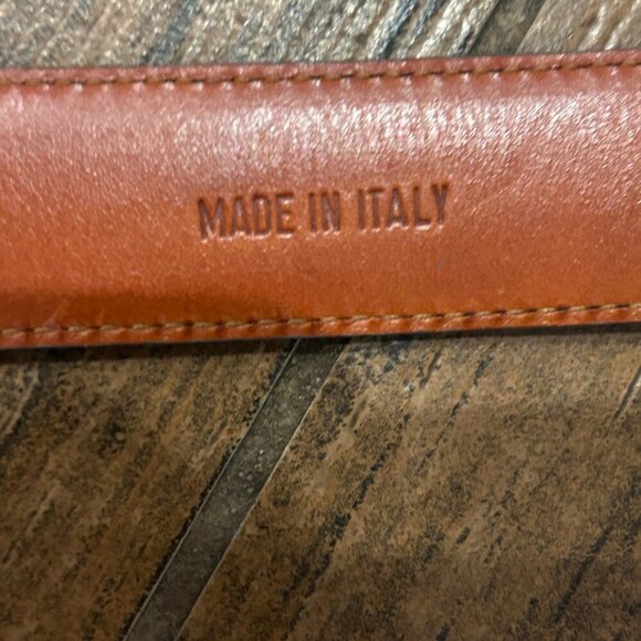 Ralph Lauren Gray Genuine American Alligator Belt Size 32 - Picture 4 of 9